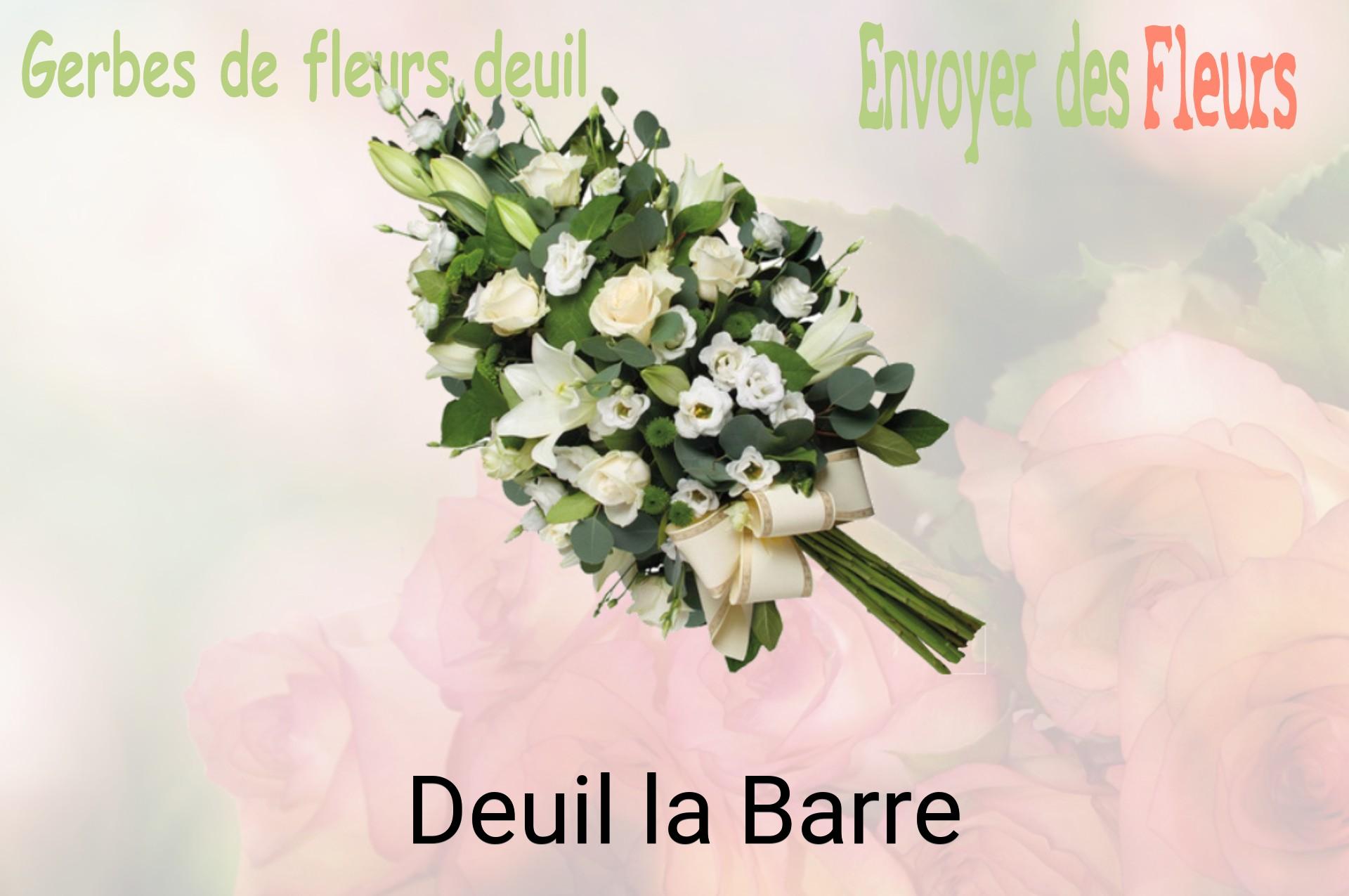 Gerbe de fleurs de deuil livrée à Deuil-la-Barre